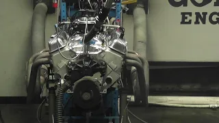 Golen Engine 372ci Chevy Dyno for Tom Bandoni