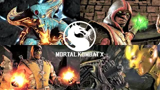 Mortal Kombat X - All Fatalities & Faction Kills (4K 60FPS)