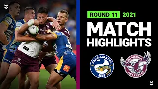 Eels v Sea Eagles Match Highlights | Round 11, 2021 | Telstra Premiership | NRL