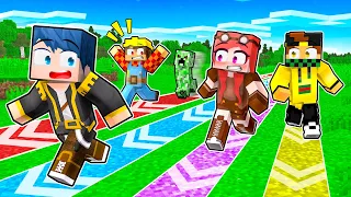 MINECRAFT MA PUOI SOLO CORRERE DRITTO!