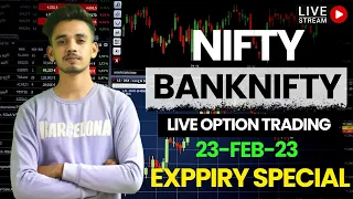 23 Feb | Live Market Analysis For Nifty/Banknifty | Trap Trading Live | Expiry Analysis By Ankit