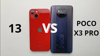 Iphone 13 vs Xiaomi Poco X3 Pro SPEED TEST