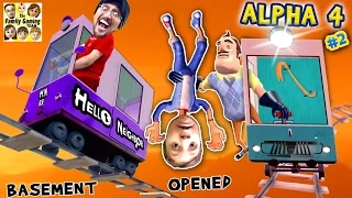 HELLO NEIGHBOR ALPHA 4: CHOO CHOO TRAINS & BOO BOO THANGS🔥 FGTEEV Pt 2 Basement Marts Tips & Tricks