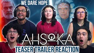 AHSOKA TEASER TRAILER REACTION! | Disney+ | MaJeliv Reactions | We Dare Hope!