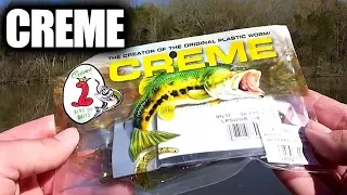 Creme Creature Baits for $1.25 - Cheap Walmart Bass Fishing Lures