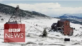 The ghosts of a gold rush town - BBC News