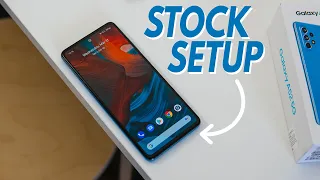 Make your Samsung Galaxy look like Stock Android!