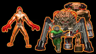 Doom 2 Can An Arch-Vile Resurrect A Cyberdemon/Spiderdemon/Doom Guy