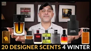 Top 20 Designer Fragrances For Winter 2018 | Favorite Designer Colognes To Wear This Winter ☃️☔️❄️