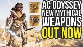 New Mythical Weapons Added To Assassin's Creed Odyssey (AC Odyssey Tartaros Weapon Pack)