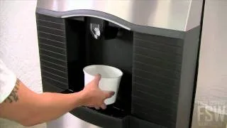 Manitowoc Full Size Cube Ice Machine - Indigo Series w/ Hotel Dispenser Video (ID-0452A_SPA-310)