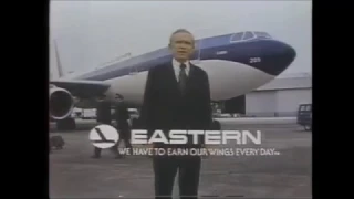 1981 Eastern Airlines Commericail with an A300