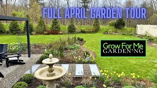 Full April Garden Tour 2024 ⭐️ Get Inspired, Plant Names Included!