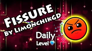 Geometry Dash - Fissure (By LimonchikGD) ~ Daily Level #293 [All Coins]