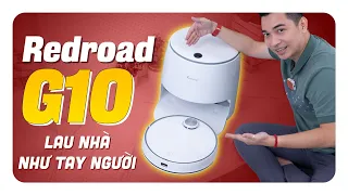 10 TRIỆU đã có được robot hút bụi lau nhà XỊN như thế này!! | Redroad G10