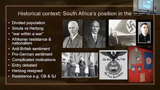 NWU History Seminar Series 2023 – Sune Kleynhans on Radio Zeesen and Afrikaner identity