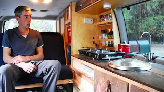 Engineer shows how to convert a van in 7 days and a $1000 budget
