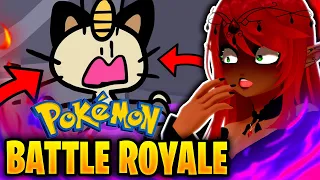 POKEMON THROWIN HANDS! | Pokemon Battle Royale Reaction