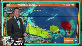 Tracking the Tropics: NHC tracking 4 tropical waves for development in the Atlantic