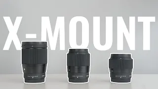 SIGMA X MOUNT LENSES!! | Sigma DC DN 16mm, 30mm, 56mm For Fujifilm