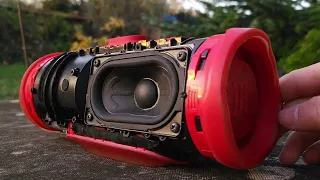 JBL Charge 4 TL RED LOW FREQUENCY MODE 100% (Hucci Vision) INSANE FLEX! (DAY 48)