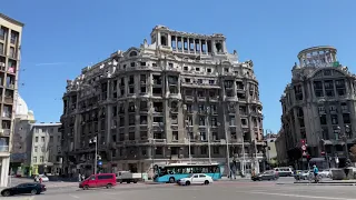 Cladirea Romaneasca.  Greek / Roman Style buildings! - Bucharest Romania - ECTV