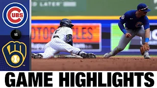 Cubs vs. Brewers Game Highlights (8/28/22) | MLB Highlights