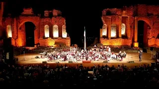 Teatro Antico di Taormina: serata di beneficenza della Fanfara del 12° Rgt Sicilia Carabinieri