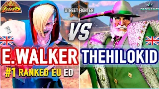 SF6 🔥 Ending Walker (Ed) vs TheHiloKid (Jp) 🔥 Street Fighter 6 High Level Gameplay