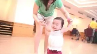 Maya Taking Her First Steps In China