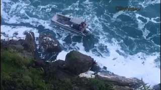 Dramatic Niagara Falls rescue caught on video