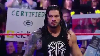 WWE ROMAN REINGH ATTACK BROCK LSENER 26 MARCH 2018 HIGHLITED