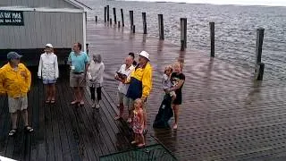 john c reilly singing happy trails @ OBP ferry dock