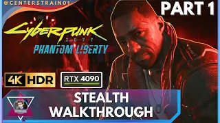 Phantom Liberty [Cyberpunk 2077] Stealth Walkthrough [Very Hard] Part 1