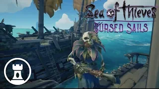 Sloops Sink Skeleton Ships | Sea of Thieves Cursed Sails Part 2