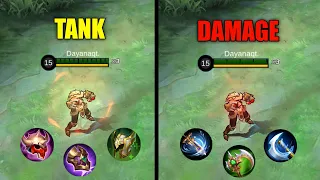 tank vs damage build masha