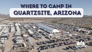 Where to Camp in Quartzsite, Arizona