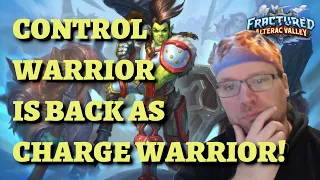 The BEST Control Charge Warrior deck: guide and gameplay (Hearthstone Alterac Valley)