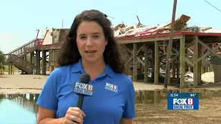 LOOK LIVE: Hurricane Ida Grand Isle Update