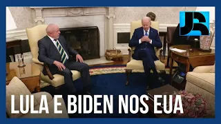 Lula encontra Joe Biden nos EUA e presidentes falam sobre defesa da democracia