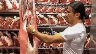 Salt Bae Cutting The Best Meat in Nusret Dubai! #30