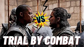 Jon vs Grey Worm | The Trial By Combat That Never Was