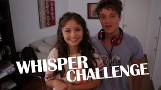 Karol Sevilla I Whisper Challenge con Lionel Ferro I #LioYKarol