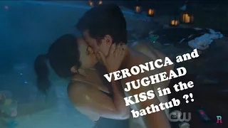 Veronica and Jughead Kiss - Riverdale 2x14