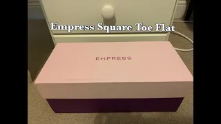 Empress Square Toe Flat Shoes - The Most Comfortable?!