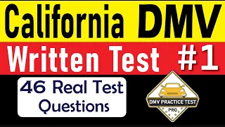 2024 CALIFORNIA DMV WRITTEN TEST 1 | DMV Senior Written Test | California DMV Practice Test 2024