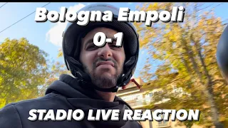 Bologna Empoli 0-1 Stadio Live Reaction ❤️💙 docudelusione