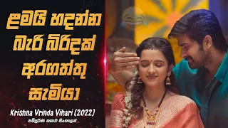 කසාද බඳින කෙල්ලට, ළමයි හදන්න බෑ කිව්වොත් | Krishna Vrinda Vihari (2022) Movie Explain in Sinhala