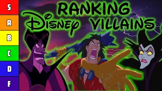 Disney Villains! Who's the MOST EVIL Disney Bad Guy? - Tier List!