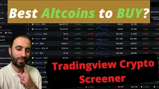 Best Altcoins to Buy? Find them in 60 Seconds using Tradingview Crypto Screener